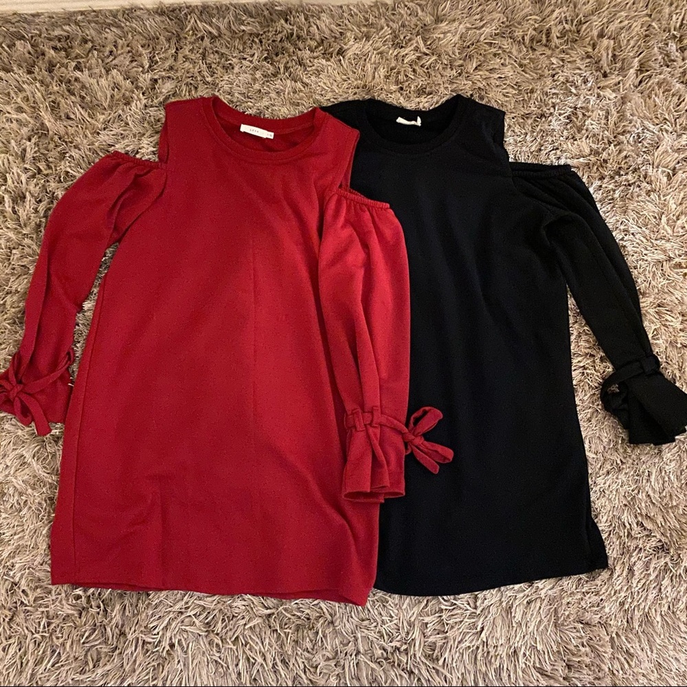 2 long sleeve lush Dresses